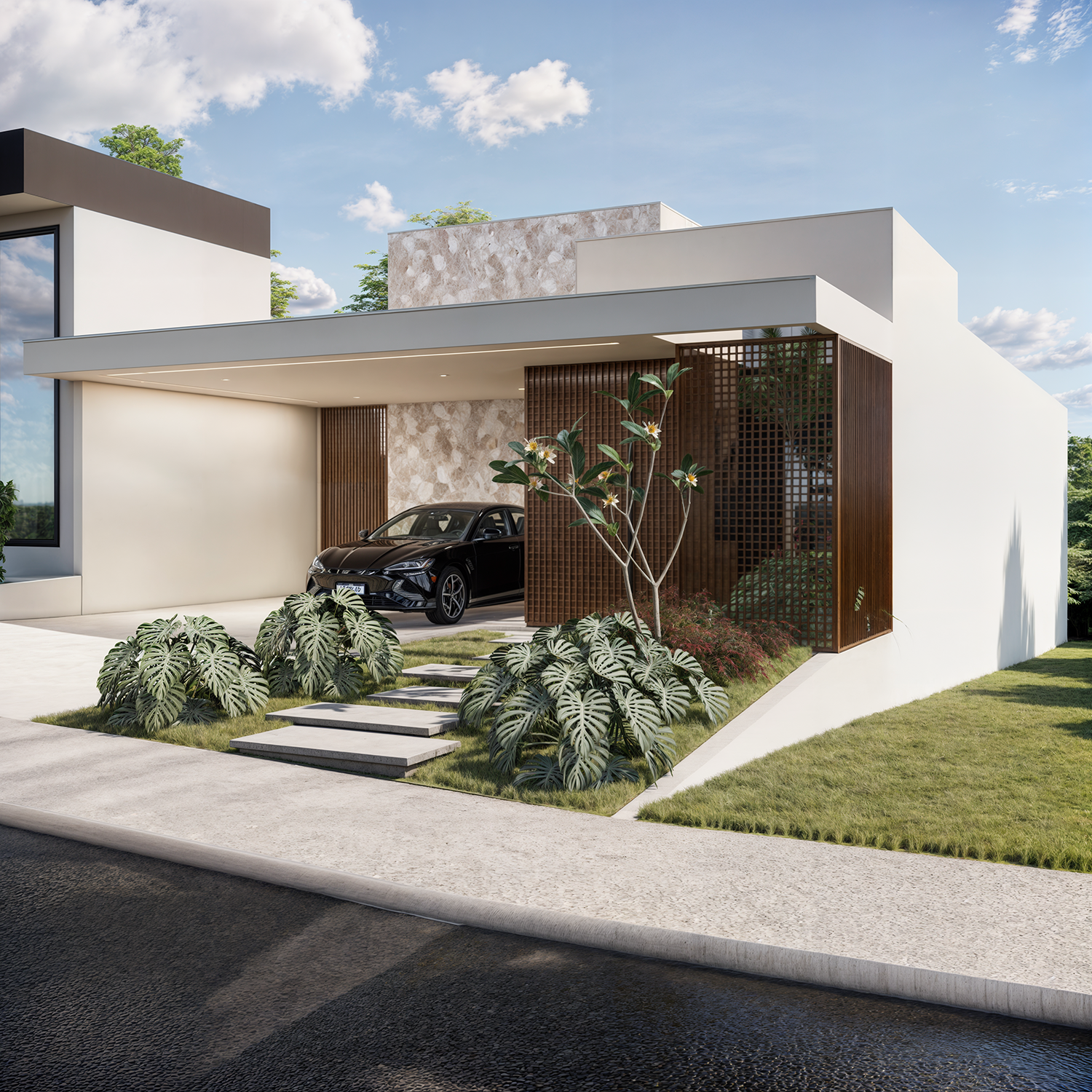 Vista do empreendimento