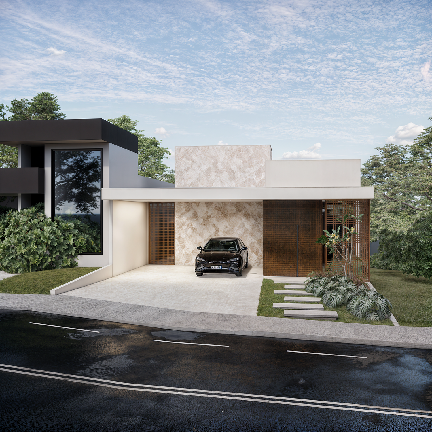 Vista do empreendimento