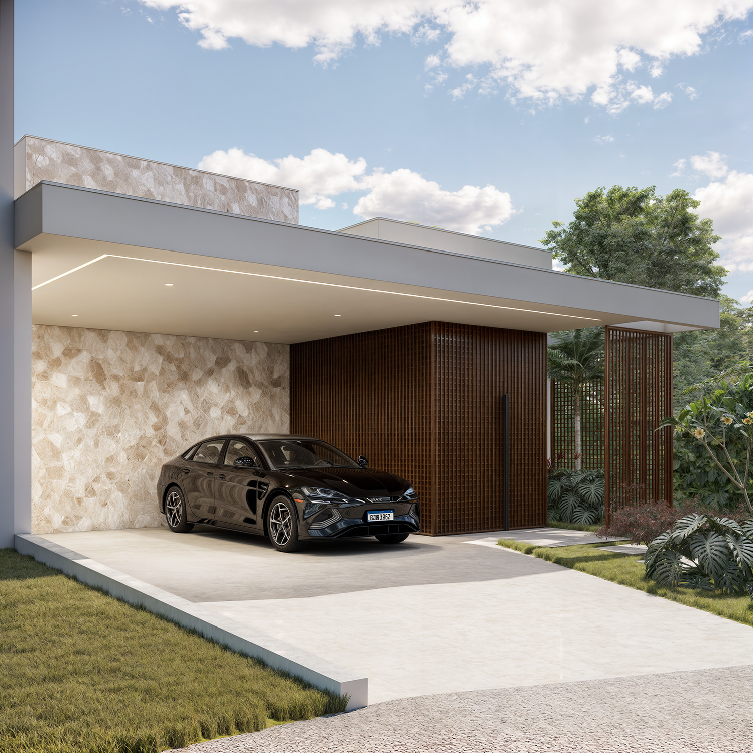 Vista do empreendimento